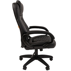 Офисное кресло CHAIRMAN 432, экокожа,  черный